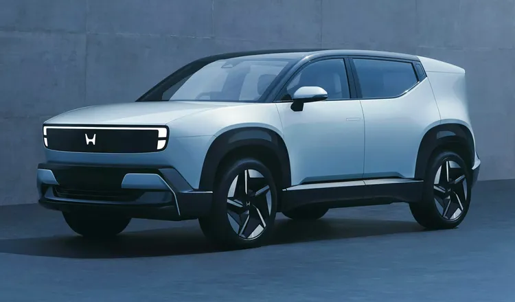 Honda于2025年的Japan Mobility Show上发表的0 α纯电SUV概念车，确认预计于2027年正式量产上市。原厂照片