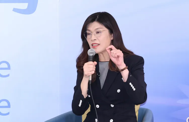 國民黨主席鄭麗文。莊宗達攝