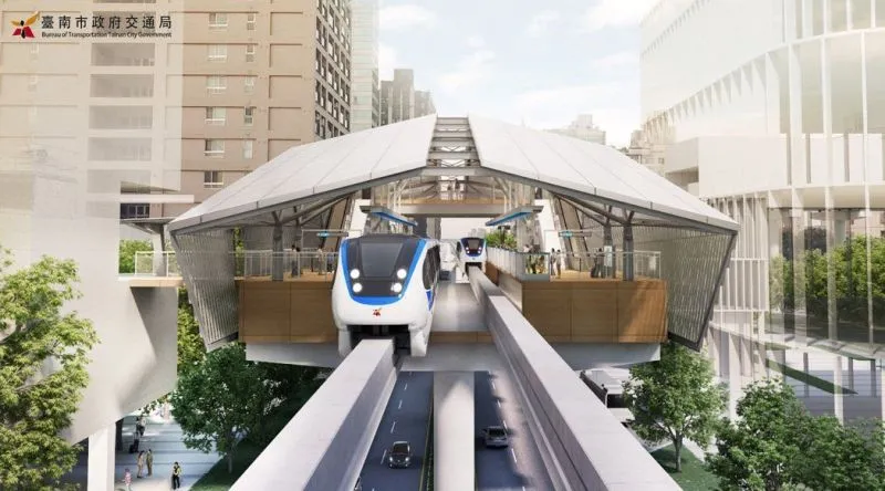 永康区有台铁地下化、砲校迁移、捷运兴建与人口红利多项利多，但今年房价出现下跌。南市交通局提供