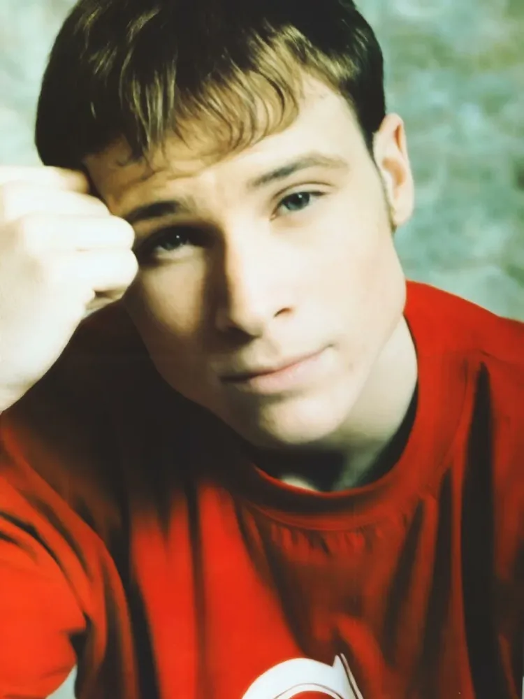 布萊恩以憂鬱外型走紅。翻攝自X