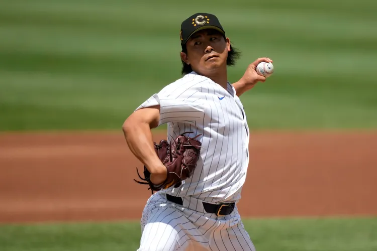 今永升太对台湾很拿手。  美联社