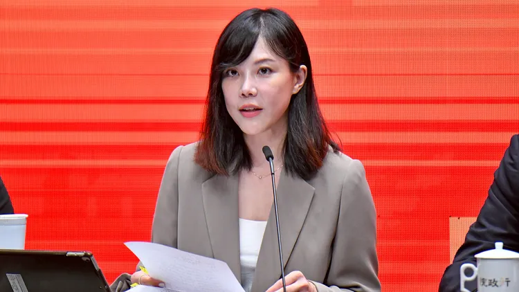 行政院发言人李慧芝。行政院提供