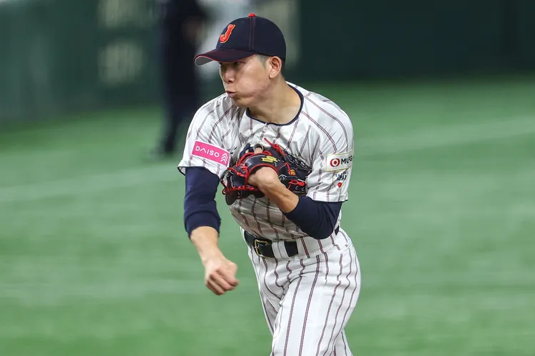 台灣在12強冠軍戰打爆日本王牌戶鄉翔征。  棒協提供