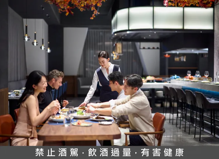 高雄洲際酒店SEEDS大地義式餐廳用餐示意圖。業者提供