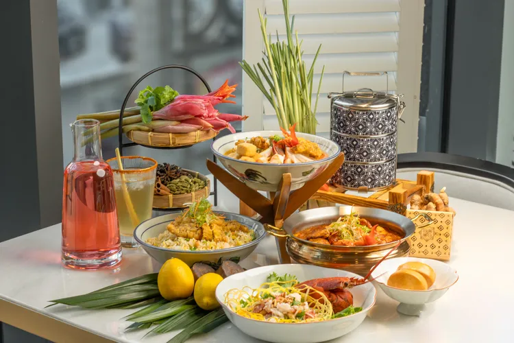 HAWKER好客南洋餐廳精選菜色。業者提供