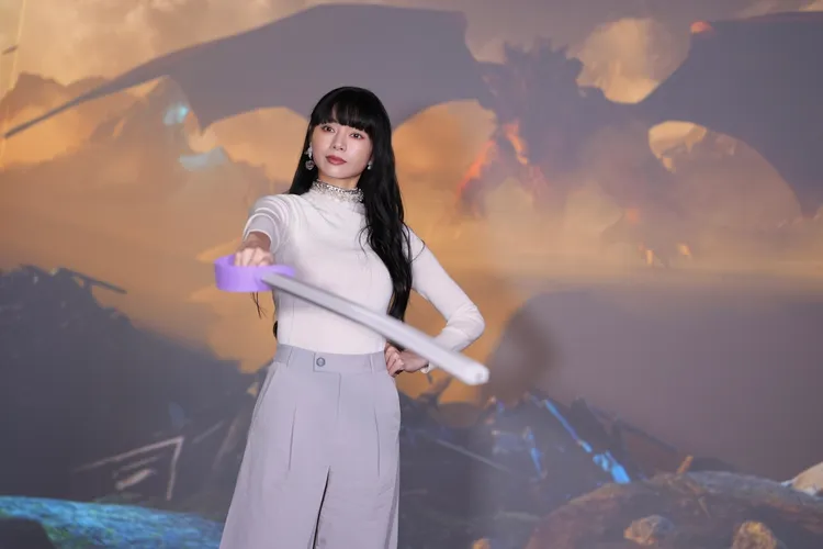 郭源元有少女心。摄影中心摄