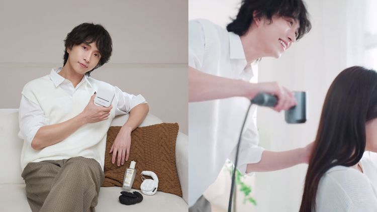 邱鋒澤「幫女友吹頭髮」 宣告巴黎萊雅斷貨款髮油回來了