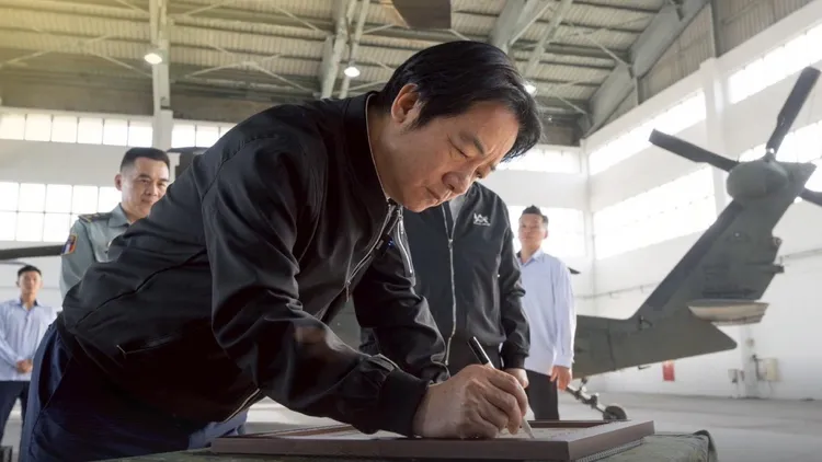 总统赖清德。翻摄自赖清德脸书