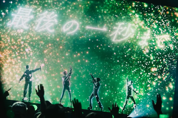 GRe4N BOYZ昨晚在Zepp New Taipei开唱。大鸿艺术提供