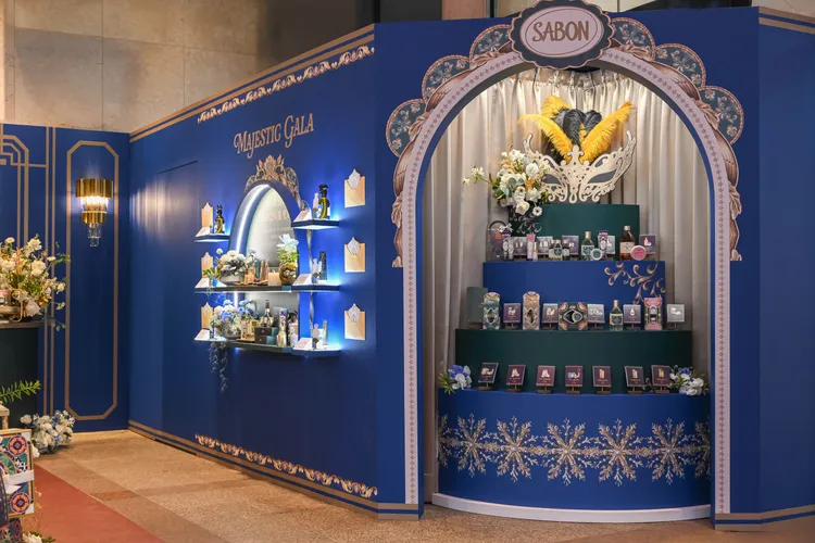 晚宴蛋糕牆。品牌提供