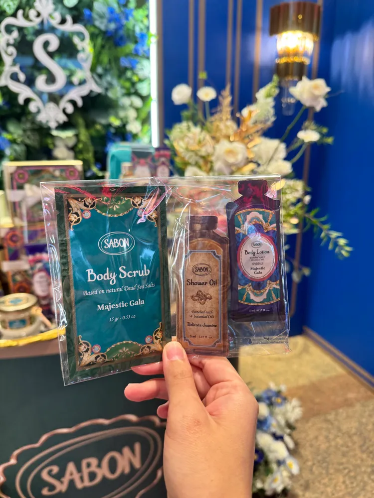 現場打卡並完成指定分享步驟，可獲得夜宴香氛體驗組。張家玲攝