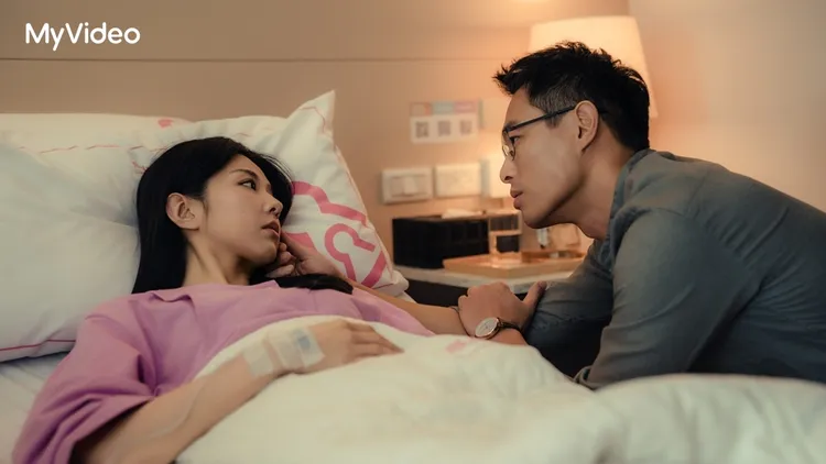 邵雨薇（左）隱瞞肚中孩子身世，與楊祐寧感情走向也是看點。公共電視、台灣大哥大MyVideo提供