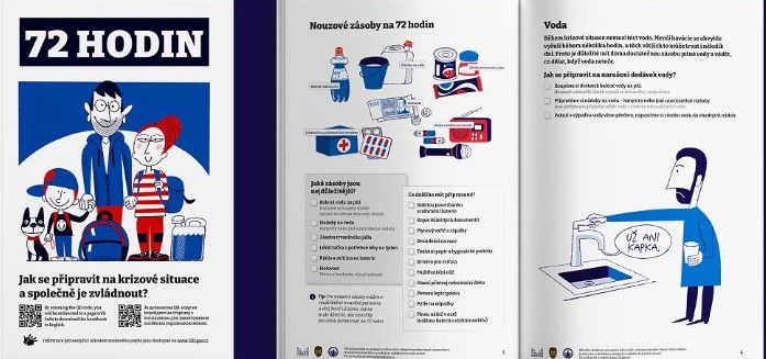 捷克教公民遇危機自救 內政部推「72小時生存手冊」