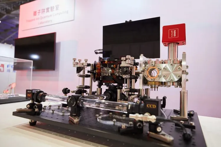 鴻海研究院也專注在量子科技領域發展。取自鴻海科技日官網