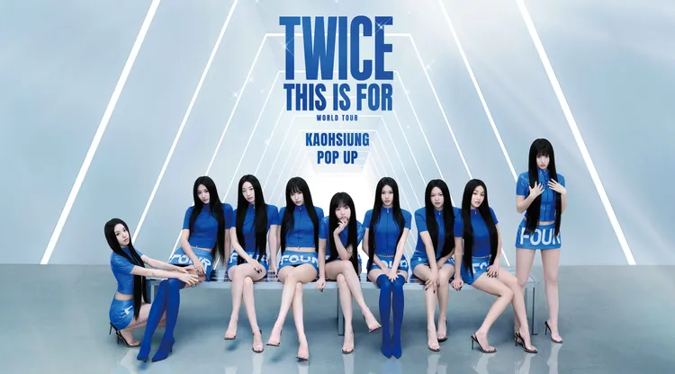 TWICE 高雄演唱會 22 日登場，出道 10 年的周子瑜終於在家鄉開唱。翻攝理想國Live Nation Taiwan