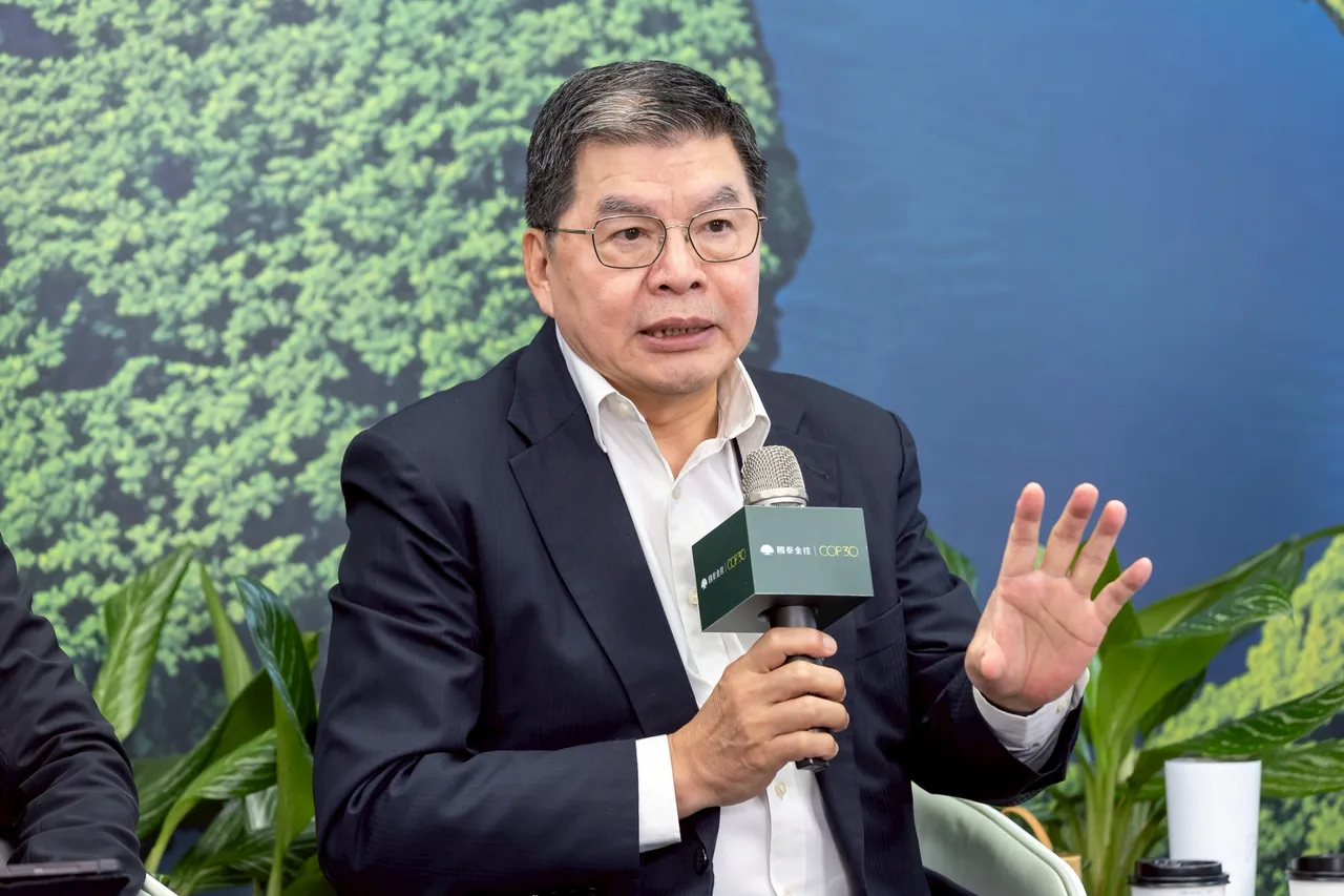 國泰金控總經理李長庚連三年受邀擔任世界氣候高峰會開場講者。國泰金控提供