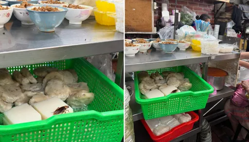 台中第二市场惊见「小强」爬上萝卜糕　食安处启动稽查