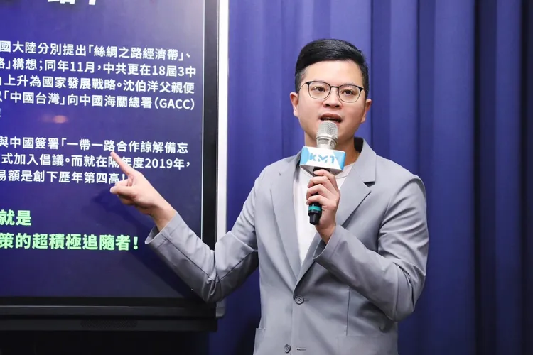 国民党桃园市议员凌涛。凌涛脸书