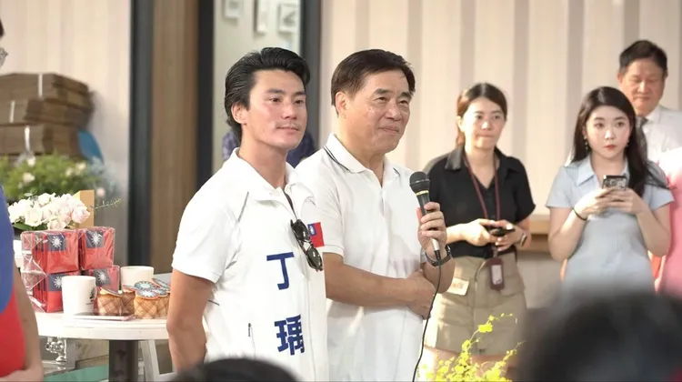 国民党前青年部副主任丁瑀。资料照 