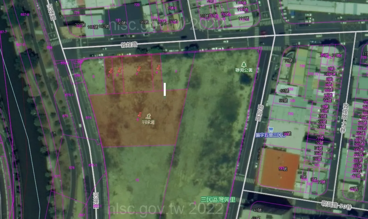 土地成交鸟瞰图