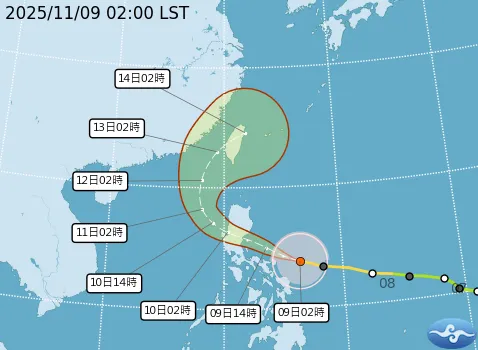今风雨前的宁静！凤凰台风共伴效应2天最激　「大量致灾雨」炸北部东部