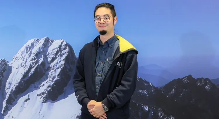 已故導演齊柏林兒子齊廷洹。翻攝齊廷洹臉書