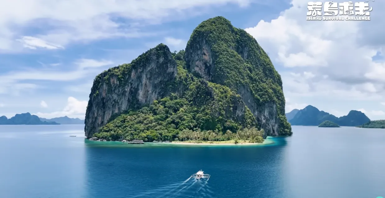 菲律宾的爱妮岛。翻摄DoDo Men YT