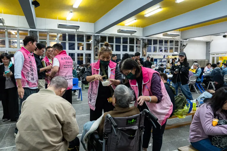 許多住戶都是老人家。美聯社