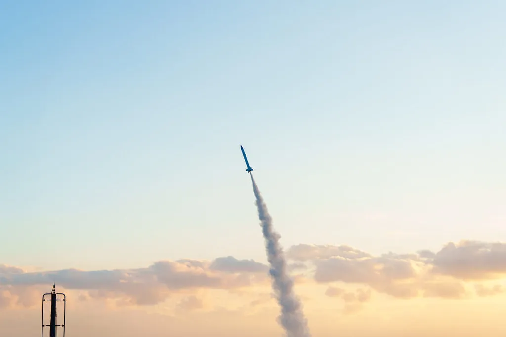 成大团队科研火箭AfterLight 1　旭海发射场升空