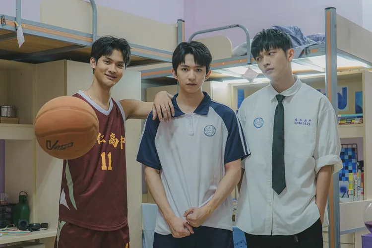《成仁高中偵探社》宿舍虐貓案，夏浦洋（左起）、沈駿、林輝瑝誰是兇手？小公視提供