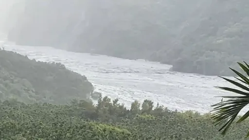 新堰塞湖溢流　花蓮1鄉2村里明天停班課