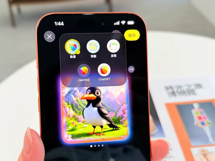 除了預設選項，還有ChatGPT提供的風格可選擇。趙筱文攝