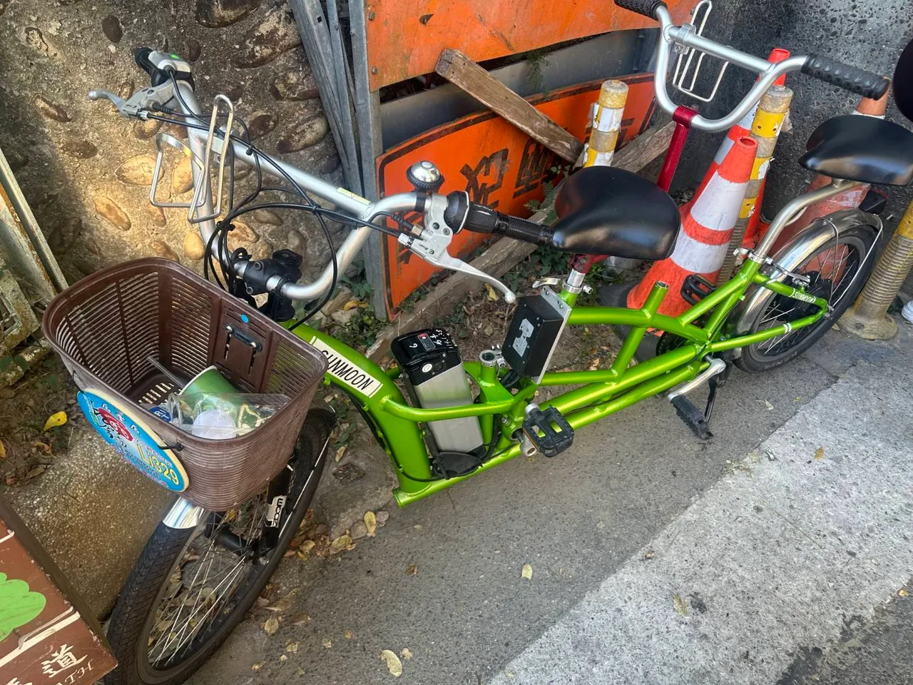 撞伤男童的脚踏车。民众提供