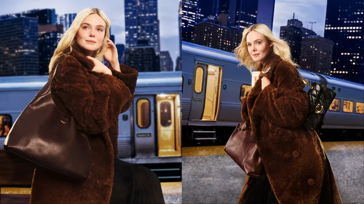 艾兒芬妮在形象片中穿著泰迪熊大衣展現冬日溫暖樣貌。品牌提供