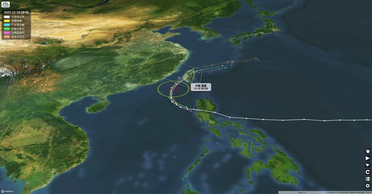 鳳凰颱風全台無一倖免　1圖掌握各縣市「強風豪雨時程」
