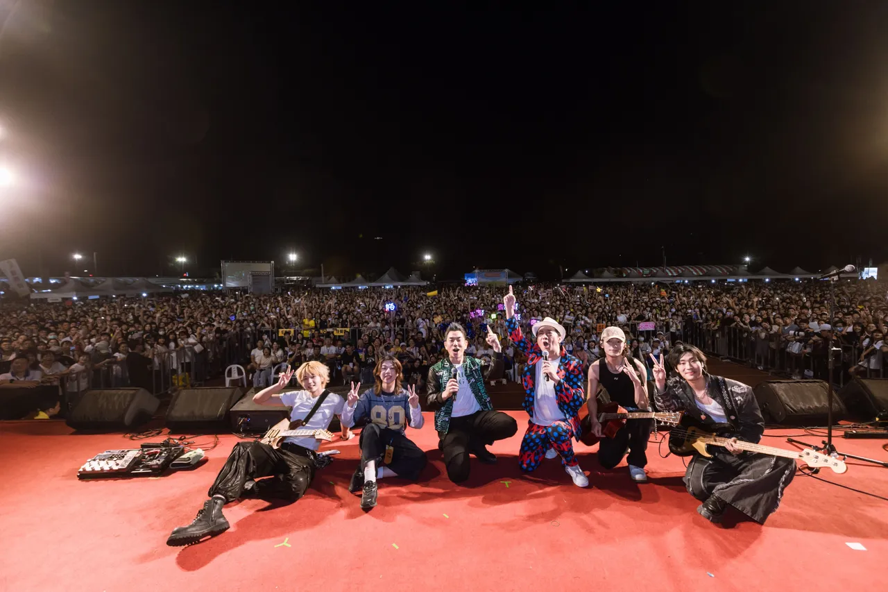 520心田中音樂節吸引3萬人共襄盛舉。相信音樂提供