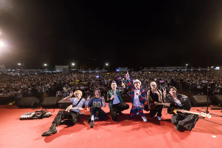 520心田中音樂節吸引3萬人共襄盛舉。相信音樂提供