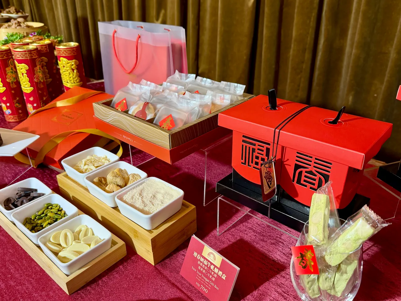台北福華大飯店年節禮盒。莊偉祺攝