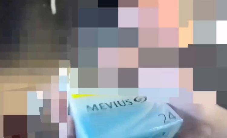 信義區深夜躲騎樓爽抽K菸! 他吞雲吐霧見警「1舉動」露餡被逮