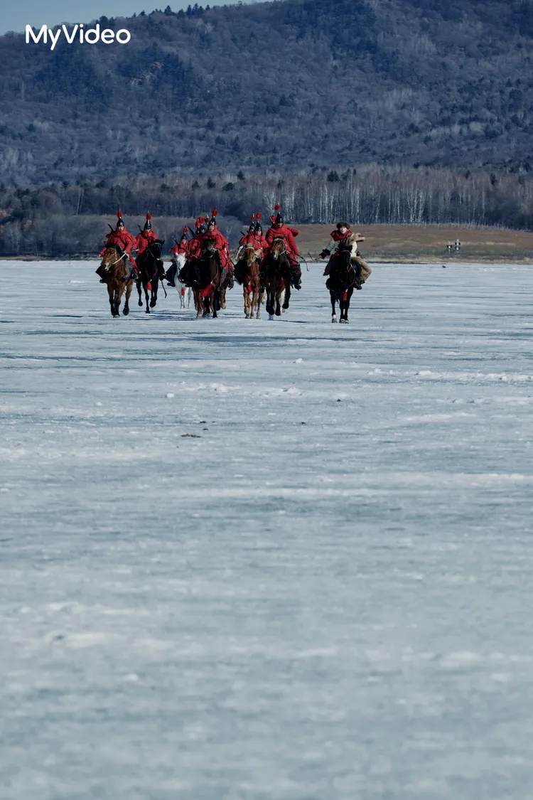 《大生意人》冰河實景拍攝，開播口碑爆棚。台灣大哥大MyVideo提供