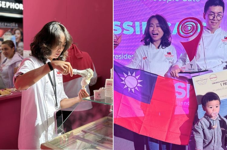 台灣食材創造獨特口味 鹿港女兒趙韻嵐勇奪世界冰淇淋大賽冠軍