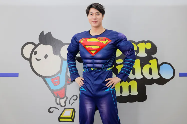 古程丰以服完兵役为荣。小超人综合体能俱乐部提供