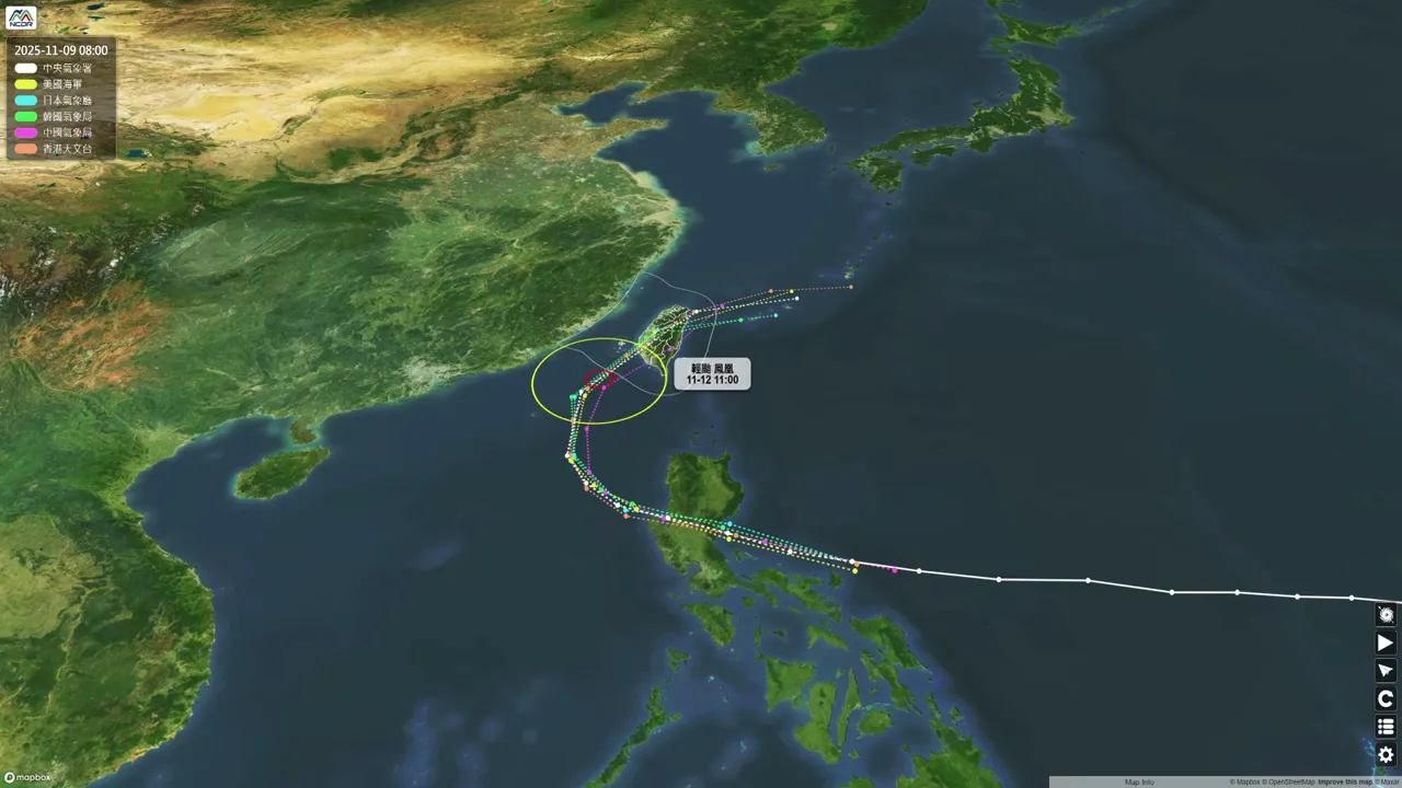 鳳凰將變強颱！登陸機率極高　1原因「登陸位置難測」