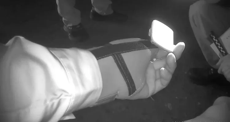 警方依掉落拖車鉤蓋證物揪出兇手。警方提供