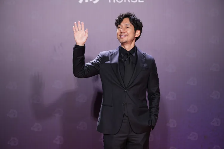 西島秀俊可愛破表，被網友封吉祥物。攝影中心攝