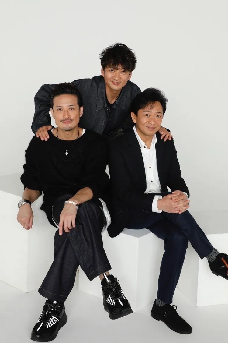 城島茂（右起）、國分太一、松岡昌宏組成的「TOKIO」出道31年，在今年6月解散。翻攝國分太一X