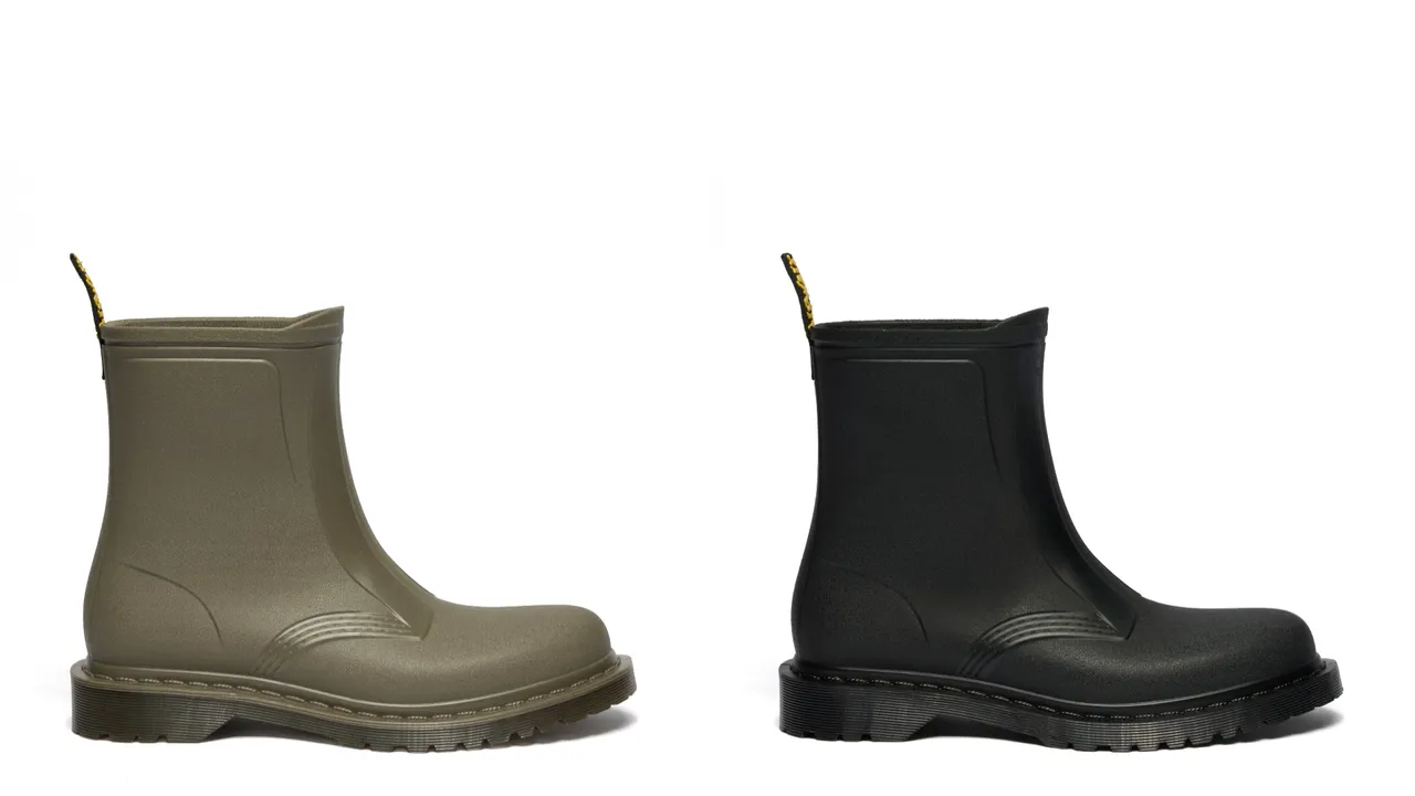 Dr. Martens「1460 Rain Boot」系列，各5680元。品牌提供
