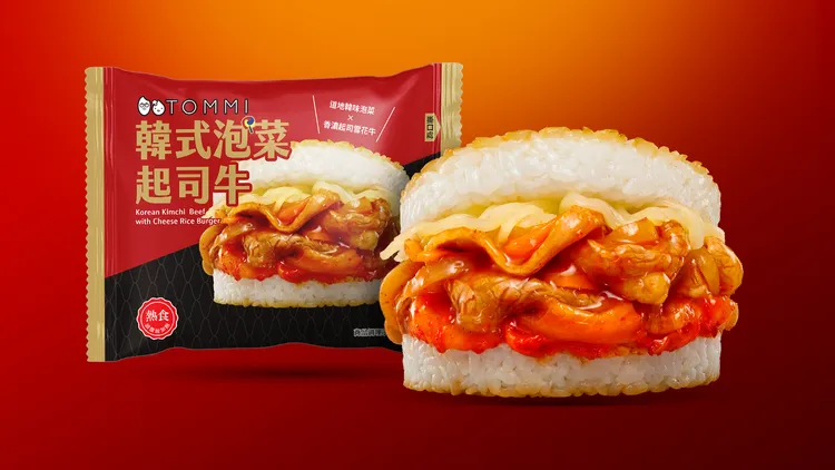 韩味爆击全台！7-11限定「韩式泡菜起司牛米汉堡」开卖
