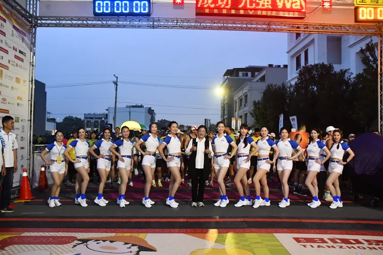 田中馬拉松今年已邁入第14屆。縣府提供