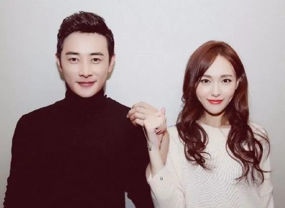 羅晉（左）和唐嫣結婚7年，婚姻狀況引起揣測。翻攝微博